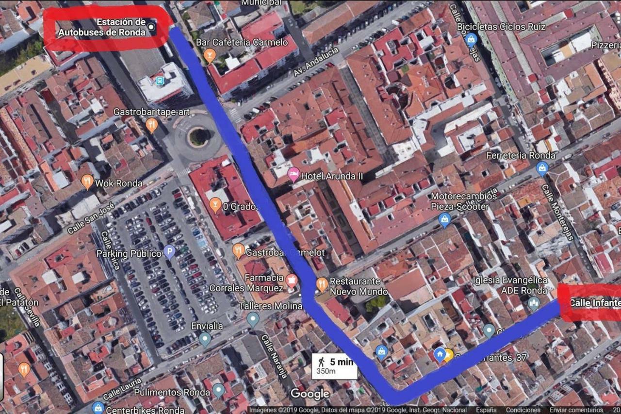Loft Centrico En Ronda Cercano Al Tajo Y Plaza De Toros Con Wifi Y Parking Opcional Zewnętrze zdjęcie