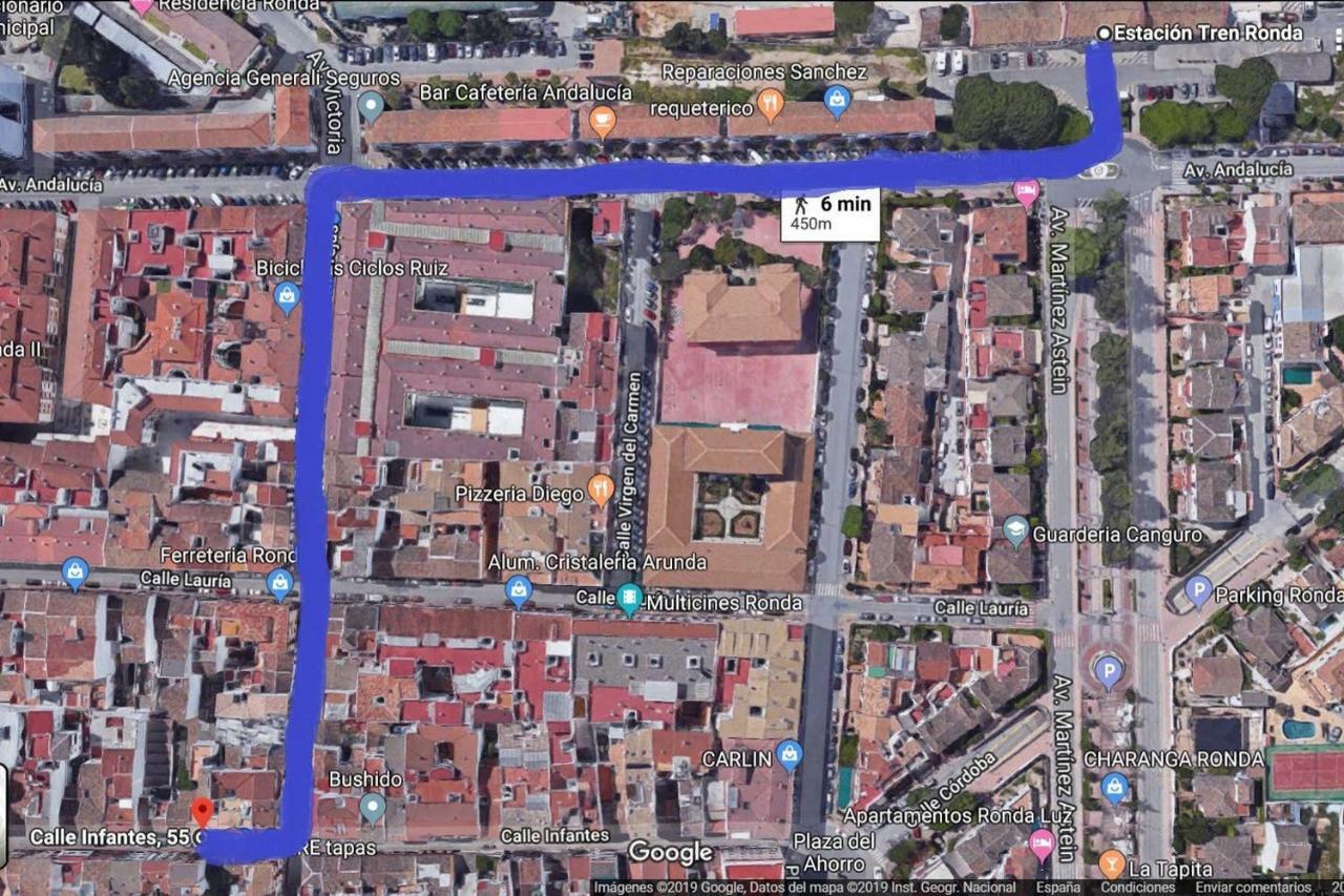 Loft Centrico En Ronda Cercano Al Tajo Y Plaza De Toros Con Wifi Y Parking Opcional Zewnętrze zdjęcie